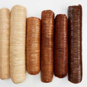 Fibrous casing